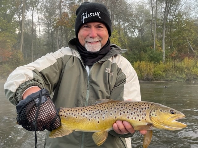 Eds 22-inch Muskegon river brown trout