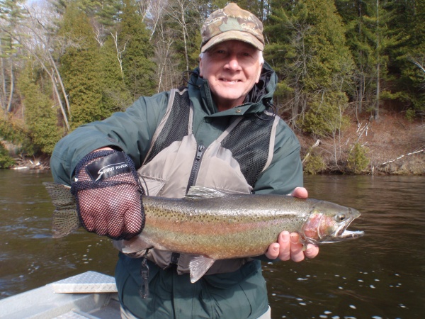 JR with a nice steelhead