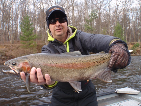 Bill with a nice spring steelhead
