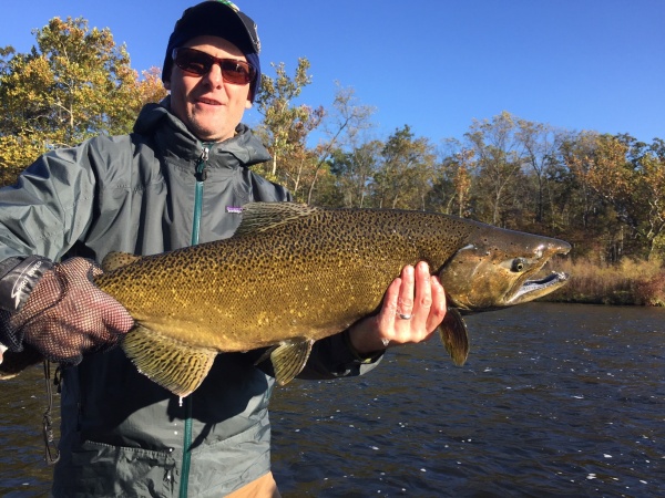 George Jr. with another nice salmon, October 14th, 2016