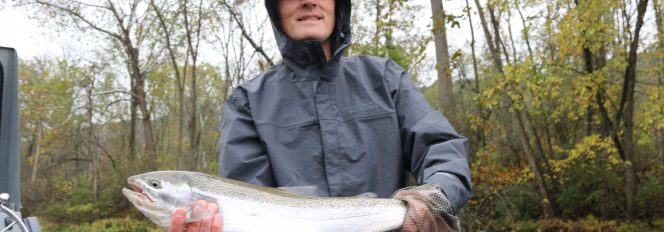 Don’t Be Afraid Of The Rain….Steelhead Love It!