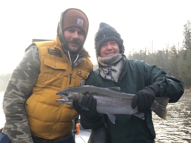 Water Temps Drop As the Steelhead Bite Starts To Pop!