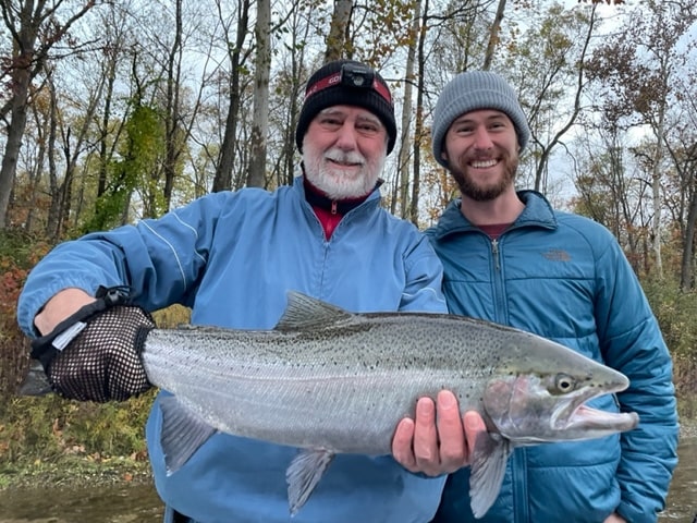 Muskegon River Fall Steelhead!