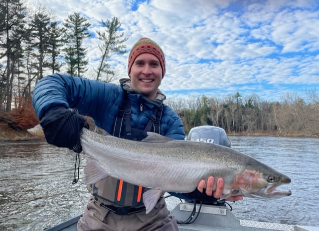 Muskegon River Fall Steelhead!