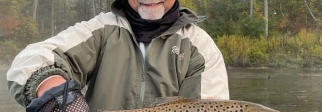 Bad To The 22″ River Brown Trout!