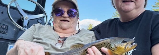 Beautiful Fall Colors Only Big Muskegon River Browns Can Produce!