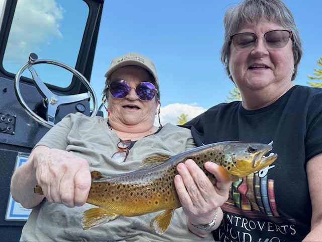 Beautiful Fall Colors Only Big Muskegon River Browns Can Produce!